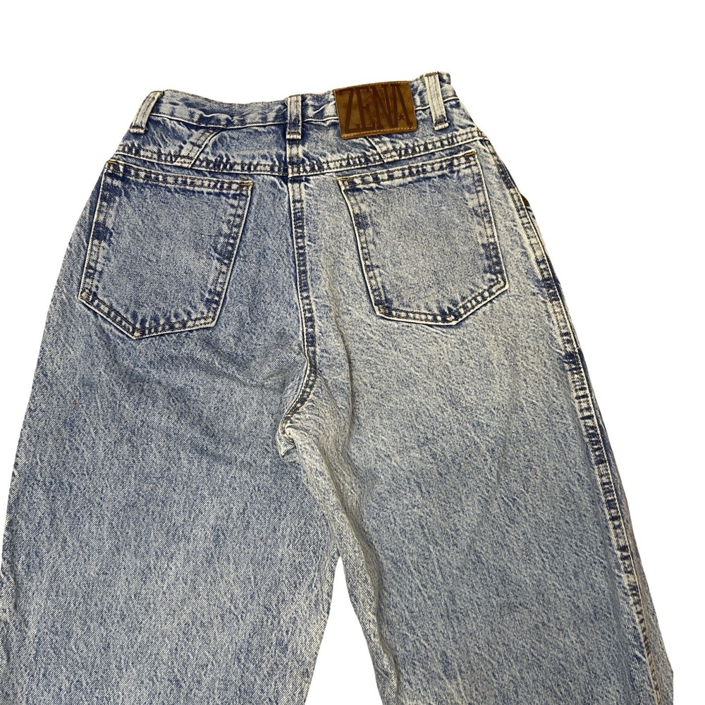 Vintage 80's/90's‎ Zena Light Wash High Waisted Mom Jeans Size 2 Women's Tapered